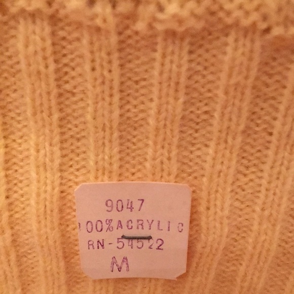 Vintage Sweater Kenneth Too! Turtleneck Acrylic - Picture 5 of 5